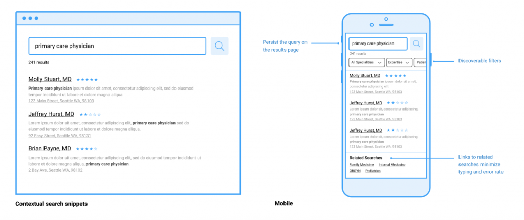 Contextual Search Snippets & Mobile