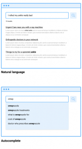 Natural Language & Autocomplete