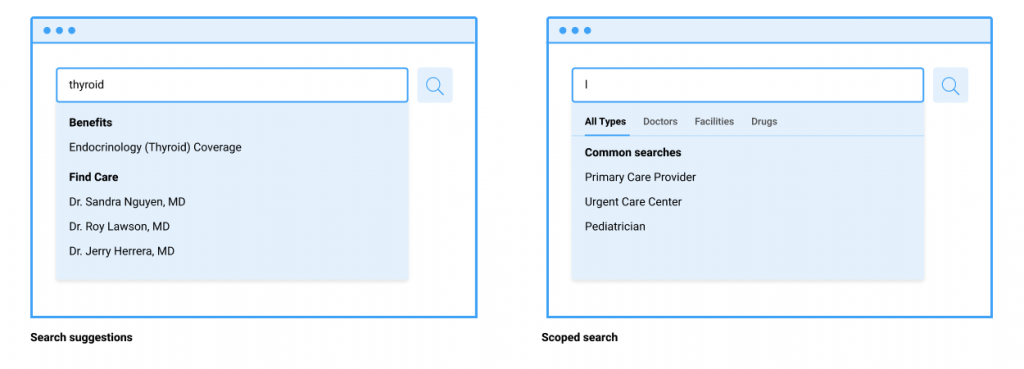 Search Suggestions & Scoped Search